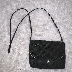 Vintage Metal Sequin Satchel